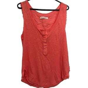 Free People women’s Vacay Linen Blend tank top. Size small
